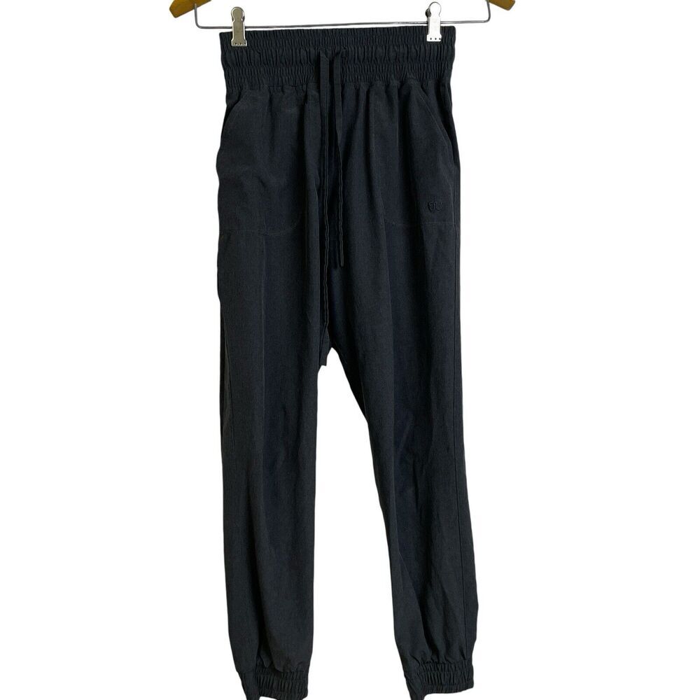 Albion Fit Destination Jogger Pants XS Gray Womens Running Pull On Elastic Gym